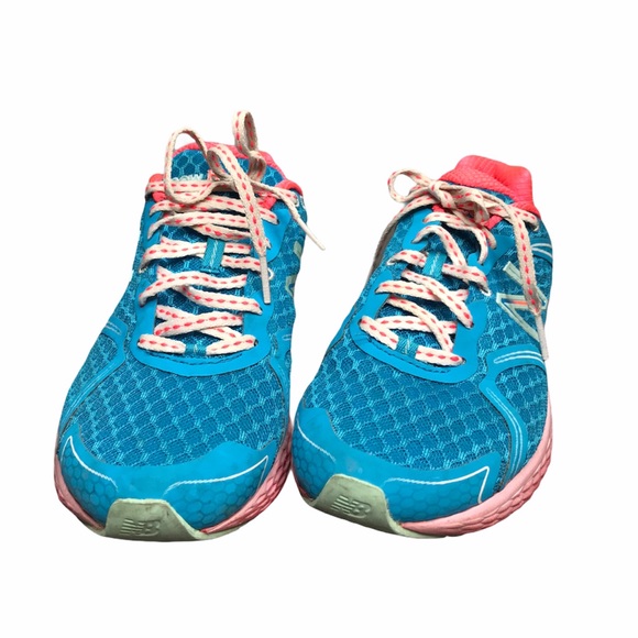 New Balance | Blue & Pink Running Shoes Athletic - Picture 6 of 9